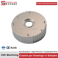 Service de fraisage CNC sur mesure, pignon en aluminium de précision, pièces non standard personnalisées pour équipement d'automatisation par STARWAY