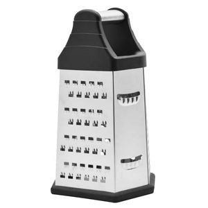 Grattugia Manuale a 6 Lati in Acciaio Inox per Alimenti, Affettatrice Grande per Cetrioli, Facile da Usare per <span class=keywords><strong>Carote</strong></span>/Patate/Formaggio, Ecologica - Product Image 1