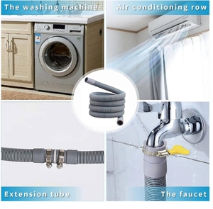 <span class=keywords><strong>Rallonge</strong></span> de <span class=keywords><strong>tuyau</strong></span> de machine à laver Kit PVE de <span class=keywords><strong>tuyau</strong></span> de machine à laver épaissie pour machine à laver, <span class=keywords><strong>lave</strong></span>-<span class=keywords><strong>vaisselle</strong></span> et autres applications - Product Image 6