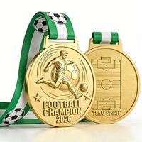 Medallas Deportivas 3D Personalizadas con Logotipo Grabado en Metal, Medallas Antiguas de Tenis de Mesa, Bádminton, Fútbol