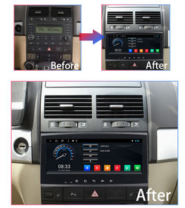 Auoradio Carplay écran Android <span class=keywords><strong>autoradio</strong></span> pour VW <span class=keywords><strong>Touareg</strong></span> 2003-2010 GPS Navigation voiture Audio lecteur multimédia stéréo - Product Image 3