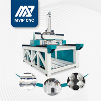 Machine de découpe de mousse horizontale CNC 5 axes 1325, broche unique, sculpture verticale, Syntec NC Studio 2000x4000mm, moteur
