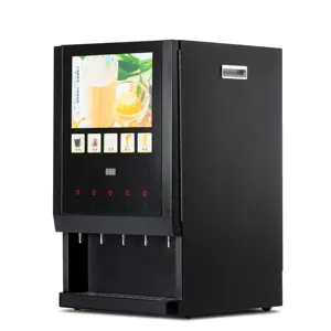 10 टच बटन 5 गर्म/ठंडा पेय कॉफी/कैफे वेंडिंग मशीन पेशेवर तत्काल कॉफी वेंडिंग मशीन WF1-505A