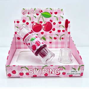 Lucidalabbra Mini Cherry Siyiping all'ingrosso con etichetta privata, a lunga durata, idratante, <span class=keywords><strong>tinta</strong></span> liquida alla frutta - Product Image 4