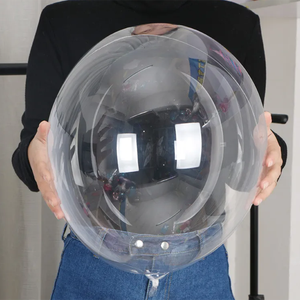 Haute qualité 18 pouces/20 pouces Transparent bobo <span class=keywords><strong>bulle</strong></span> ballons anniversaire <span class=keywords><strong>mariage</strong></span> décorations ballon en gros - Product Image 4