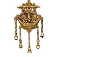 Sculpture murale moderne en laiton antique de 12.5x7 pouces sculptée avec un design décoratif gravé plus fiable de Chine - Product Image 2