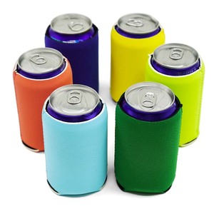 Soporte rechoncho personalizado Cerveza Coozies Con Logo Botella delgada Neopreno aislado en blanco 12oz Sublimación Bebida Lata Enfriador Manga - Product Image 4