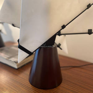 Alabaster dân cư bảng chiếu sáng tam giác đá cẩm thạch Chụp đèn trang trí LED bảng đèn - Product Image 2