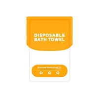 Toalla de Baño Ecológica Personalizable OEM de Gran Tamaño, Súper Suave, Altamente Absorbente, de Color Sólido, No Tejida, para Viaje