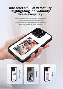 เคสโทรศัพท์พิมพ์ภาพ NFC มาใหม่หน้า<span class=keywords><strong>จอ</strong></span>แสดงผลหลายภาพฝาหลังมือถือสำหรับ <span class=keywords><strong>iPhone</strong></span> 15 14 <span class=keywords><strong>13</strong></span> PRO MAX ปลอก - Product Image 2