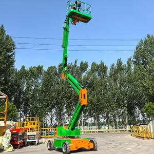 Plataforma Elevadora Autopropulsada Articulada con Cesta, Elevador de Brazo Telescópico de 18m y 350kg a Bajo Precio - Product Image 6