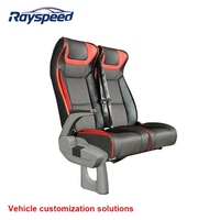 Siège de bus de luxe Aero pour mini-bus et bus standard - Matériel en tissu - Design de style montagnes russes - Angle réglable - Imperméable et sécurisé