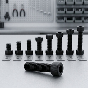 M3 Hex Socket Head Bolt Assortment Kit 6-30mm Lengths Fastener <b>Set</b> - Product Image 2