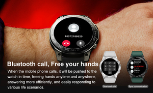 Tendance DM50 grande batterie Sport de plein air Fitness Tracker montre-bracelet intelligente pour hommes 400Mah appel étanche 2024 android montre intelligente - Product Image 3