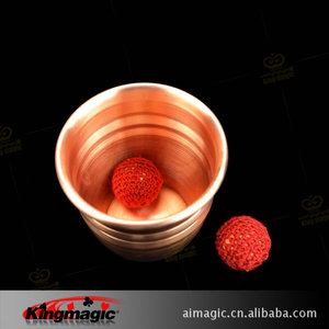 G1236 <b>Copper</b> Magnetic <b>Cup</b> (Small Lemon) - Kingmagic Magic Props Manufacturer - Magic Props - Product Image 5