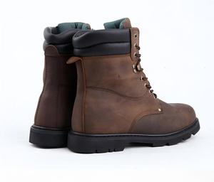 Botas de Trabajo de Alta Calidad con Puntera de Acero y Cuero Genuino - Product Image 4