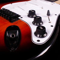 STARWAY E284 Cheapest Basswood Bass Electric Guitar 6 Strings Guitar Music Instrument for Beginner or Performance