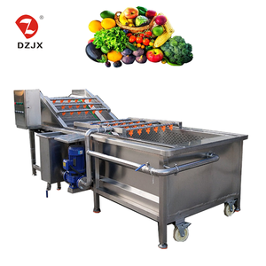 เครื่องทำความสะอาดผักหัวโตแบบอัตโนมัติเต็มรูปแบบ DZJX สำหรับหัวไชเท้า/รัมบูตัน/ผลไม้ทะเล/ซีบัคธอร์น สำหรับการค้า - Product Image 4