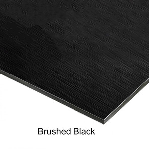 Trung Quốc nhà máy dropshipping 4x8feet 3mm 4mm 6mm pvdf PE ACP <span class=keywords><strong>ACM</strong></span> chải Bạc nhôm Composite Panels - Product Image 3
