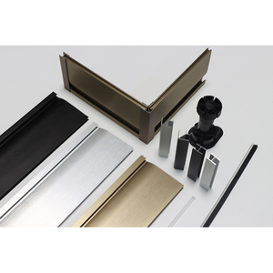 Plinthes de cuisine modernes en alliage d'aluminium de 10 cm/12 cm/15 cm pour armoires de cuisine - Product Image 2