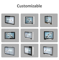 Panel PC de 10.4, 12.1, 15, 17, 19 y 21.5 Pulgadas, Pantalla Táctil Impermeable IP65, Panel PC Industrial de Aluminio Completo