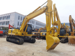 Excavatrice sur chenilles Komatsu PC220 d'occasion, 22 tonnes, d'origine japonaise, PC220-7 PC220-8, pelle hydraulique d'occasion - Product Image 2