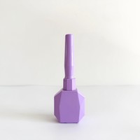 Flacons en verre vides de luxe personnalisés et uniques pour vernis à ongles avec bouchon pinceau, faible MOQ, emballage disponible en tailles 30ml/15ml/20ml/5ml