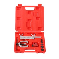 Kit de Herramientas de Abocardado de 5 Orificios con Cortatubos, Juego de Expansión y Reducción de Tubos para Cobre, Aluminio y Tuberías de Frenos