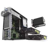 Station de travail tour Del L DelT7920 d'origine, Intel Xeon 3104, DDR4 ECC, châssis Precision R7820, stock d'occasion, Windows 10 Pro, garantie de 3 ans