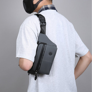 Men's Waist Bag Black Multi Layer Storage Portable Everyday Outfits Fanny Pack - Product Image 3