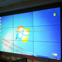  Écran mural vidéo Samsung 46 55 65 pouces à cadre ultra fin de 1,7 mm avec contrôleur 4K, écran mural vidéo LCD