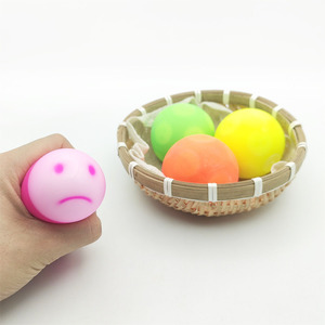 Wholesale Flour Filling Funny Expression Squeeze Potato Stress Relief Toy Squeeze Stress Ball Classic Birthday <b>Gift</b> - Product Image 4