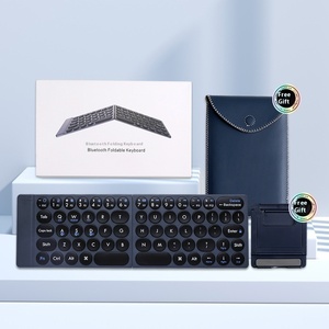 Portable Punk Mini <strong>Wireless</strong> <strong>Keyboard</strong> Thin <strong>USB</strong>-Connected Plastic Mobile Phone/Office/<strong>Computer</strong> <strong>Keyboard</strong> Three System Support New - Product Image 3