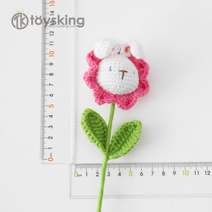 Thỏ Hoa Cành Hoa thỏ dễ thương sợi nhỏ hoa tai cong - Product Image 5