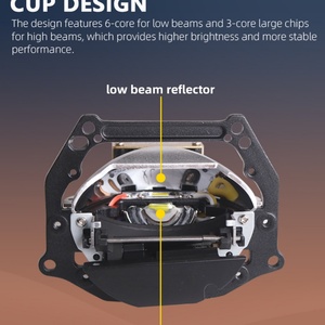 Sanvi Auto <b>LED</b> Lighting System New <b>Projector</b> Lens Headlights Car Accessories Low Price <b>Led</b> Headlights for Toyota Honda - Product Image 6