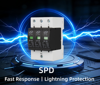 Parafoudre solaire AC 2P 420V T2 20KA 40KA LEIHAO Prix usine OEM CE Dispositifs de protection contre les surtensions pour la protection contre la foudre