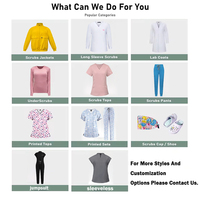 Ensemble de Blouses Médicales de Haute Qualité pour Hôpital, en Polyester et Spandex, pour Infirmières et Hommes, Uniformes Personnalisables avec Cordon de Serrage