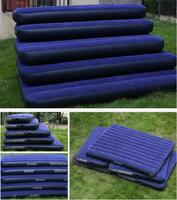 INTEX Luft matratze Blue Flock ing Air Bed 10IN King Dura-Beam Classic Flaumige Luft matratze