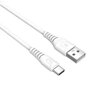 Kabel data usb pvc hemat biaya kabel Tipe c pengisian daya cepat dengan dua jenis paket