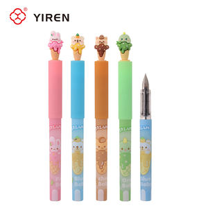 Yiren आइसक्रीम आकार लेखन फव्वारा पेन बच्चों के लिए उपहार और स्कूल का उपयोग - Product Image 1
