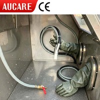 Cabine de sablage humide industrielle 900*700mm, sablage à haute efficacité pour atelier, traitement de pièces automobiles