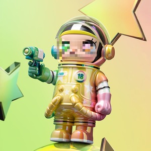 Figura de Acción Coleccionable PMART <span class=keywords><strong>MEGA</strong></span> Space MOLLY 3.0 en PVC, Caja Sorpresa, Escala 1/12, Temática de Cine y TV, Unisex - Product Image 5