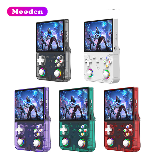 F 2025 Hot Sale R36 Ultra X Retro Handheld Game Console 4.5-inch 64GB Linux System Wi-Fi Pocket Portable Video Game Player