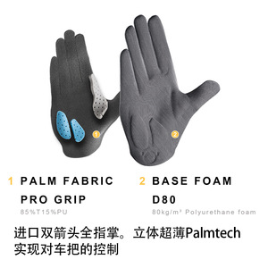 Bodun Cycling <b>Gloves</b> Black Breathable Non Slip <b>Touchscreen</b> Outdoor Sport Riding <b>Gloves</b> Unisex Adult - Product Image 4