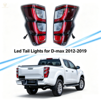 Kit de conversion de carrosserie de camionnette, systèmes d'éclairage, feux arrière LED style 2024, feux de freinage, clignotants pour D-max 2012-2019