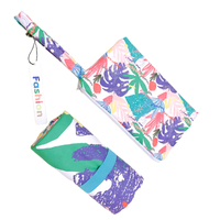 2021 Serviette de plage en bambou pour chien en polyester imprimé avec logo personnalisé avec pompon Offre Spéciale la fonction antimicrobienne d'été