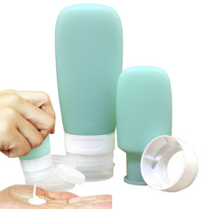 Ensemble de flacons de voyage en silicone ODM 90 ml |   Approuvé par la TSA, qualité alimentaire, étanche aux fuites |   Fabricant de kits de contenants pour shampooing sur mesure - Product Image 3
