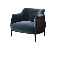 Nouveau canapé simple rétro, chaise de loisirs légère de style hôtelier français, table de réception et de négociation antique, combinaison métallique