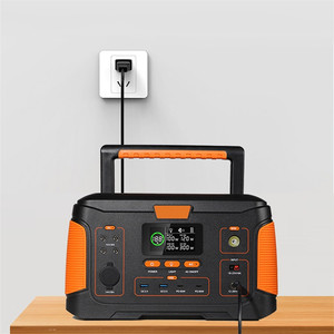สถานีพลังงานสำรองแบบพกพาคุณภาพสูง 500W 110V 220V ระบบกักเก็บพลังงานแสงอาทิตย์ สำหรับตั้งแคมป์ ตกปลา กิจกรรมกลางแจ้ง และรถยนต์ - Product Image 3
