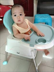 Sillas de Comer para Bebés, Sillas Elevadoras de Seguridad, Asiento Elevador de Plástico Portátil, Silla de Comedor para Bebés, Silla Alta - Product Image 6